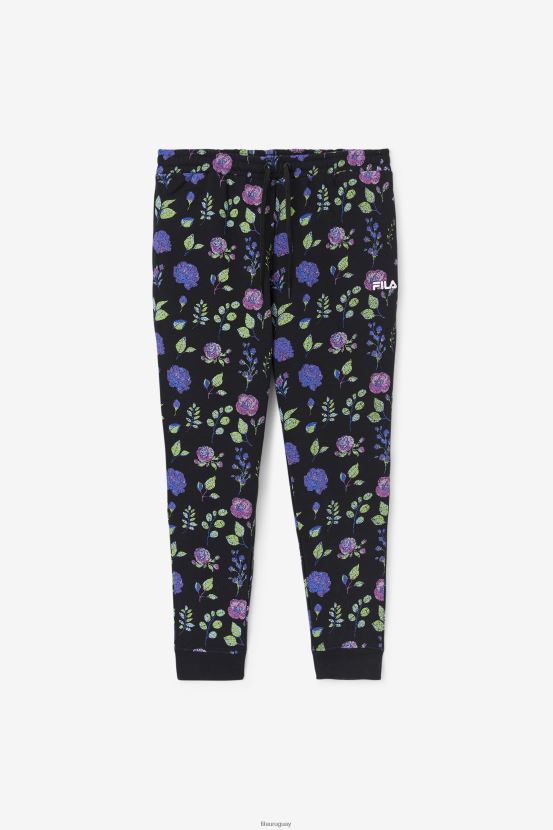 negro/estampado floral FILA fila jogger hemlock negro/estampado floral 6L8PR2667