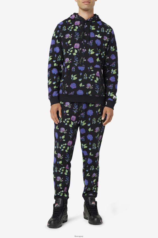 negro/estampado floral FILA fila jogger hemlock negro/estampado floral 6L8PR2667