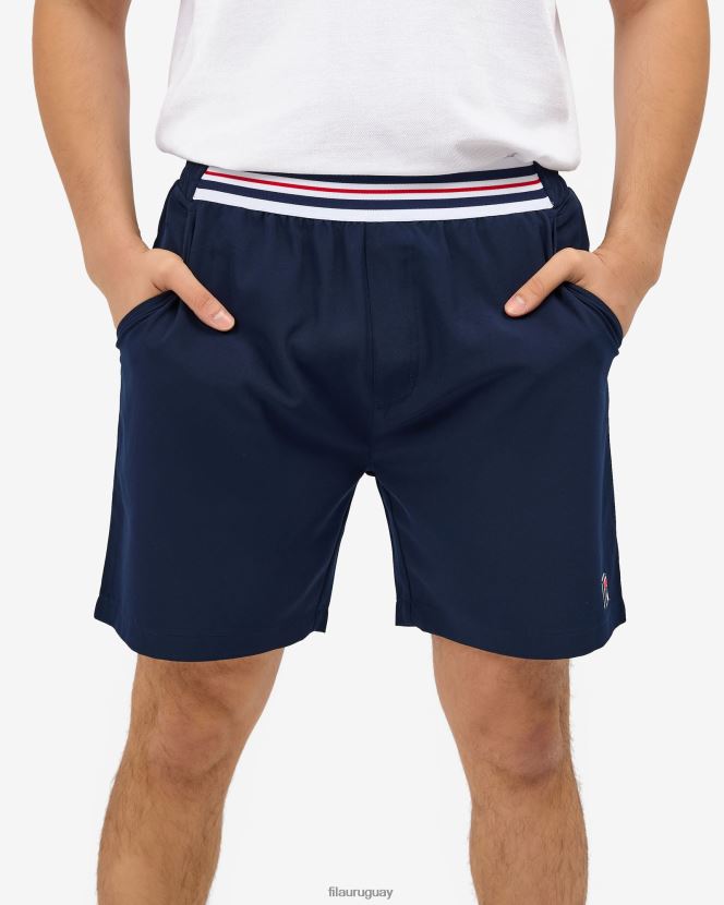 nueva marina FILA fila roger shorts nuevos azul marino 6L8PR22525