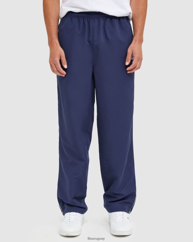 nueva marina FILA pantalon clasico de microfibra para hombre fila new marino 6L8PR22450