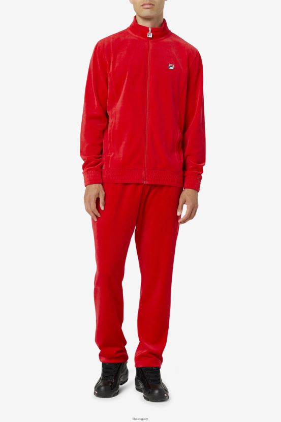 rojo FILA pantalón fila o-fit velour rojo 6L8PR2561