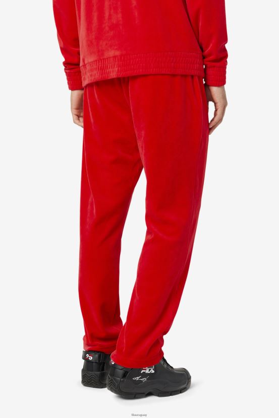 rojo FILA pantalón fila o-fit velour rojo 6L8PR2561