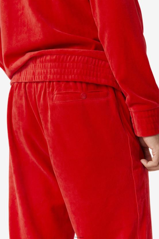 rojo FILA pantalon fila velour rojo 6L8PR2576