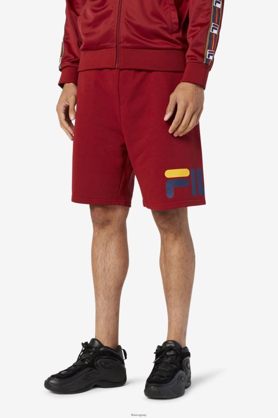 ruibarbo/chaquetón/azafrán FILA ruibarbo/peacoat/azafrán zeshawn short fila 6L8PR2660