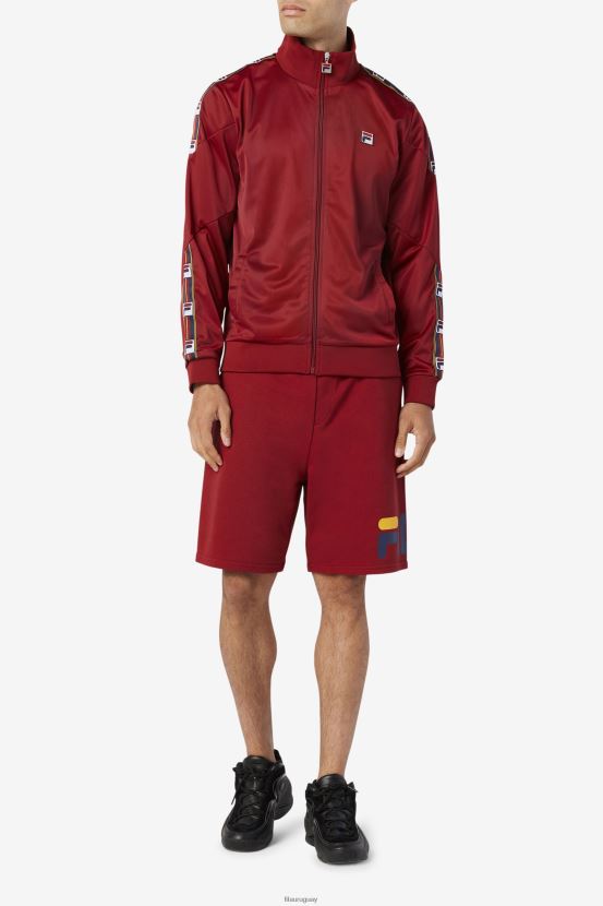 ruibarbo/chaquetón/azafrán FILA ruibarbo/peacoat/azafrán zeshawn short fila 6L8PR2660