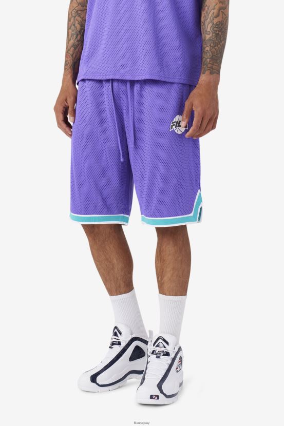 violeta/cerámica/blanco/sombra FILA pantalón corto de baloncesto fila morado/cerámico/blanco/sombra ovi 6L8PR2726