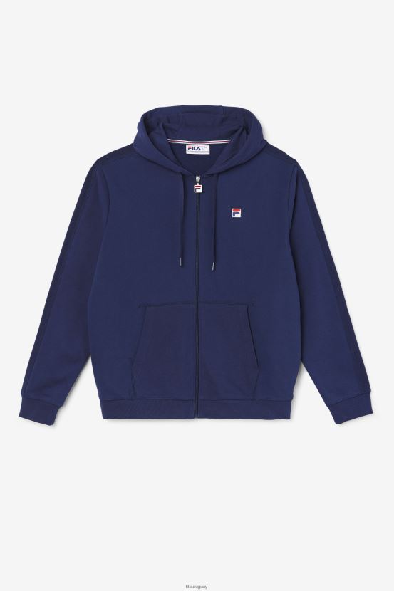 Armada FILA sudadera fila joey azul marino con cremallera completa 6L8PR2456