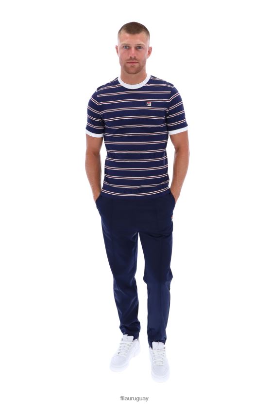 FILA Camiseta ringer Santiago con raya Heritage de fila 6L8PR23306