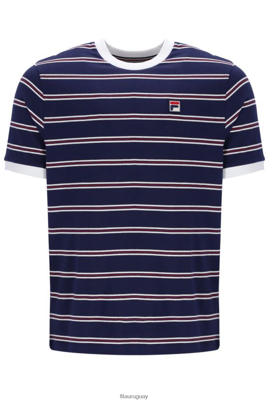 FILA Camiseta ringer Santiago con raya Heritage de fila 6L8PR23306