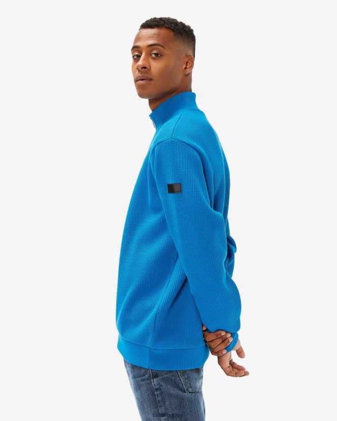 Míkonos azul FILA insignia de hombre azul mykonos 2.0 qtr zip fila 6L8PR22628