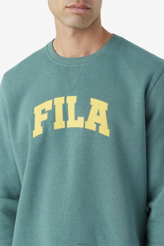 abeto azul/mimosa FILA sudadera fila kory con cuello redondo azul spruce/mimosa 6L8PR2499
