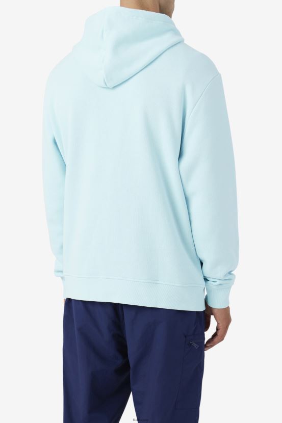 agua helada/azul marino/lago profundo FILA fila iced aqua/navy/deep lake nan sudadera con capucha 6L8PR2544