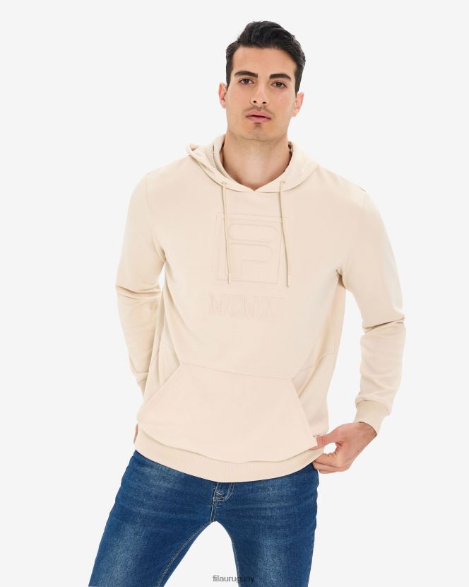 almendra cósmica FILA cósmico almendra almendra fila sudadera con capucha dylan para hombre 6L8PR22613