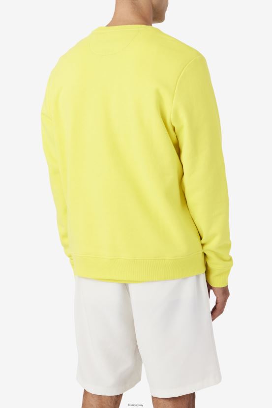 amarillo/azul marino/gardenia FILA fila kush crew amarillo/navy/gardenia 6L8PR2554
