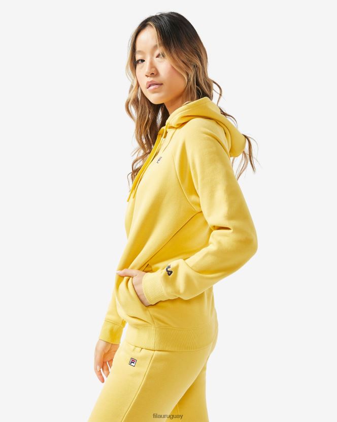 amarillo empañado FILA capucha unisex badge 3.0 fila misted amarillo 6L8PR22618