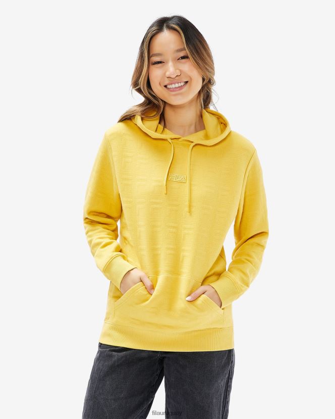 amarillo empañado FILA sudadera fila unisex eco amarilla brumosa 6L8PR22620