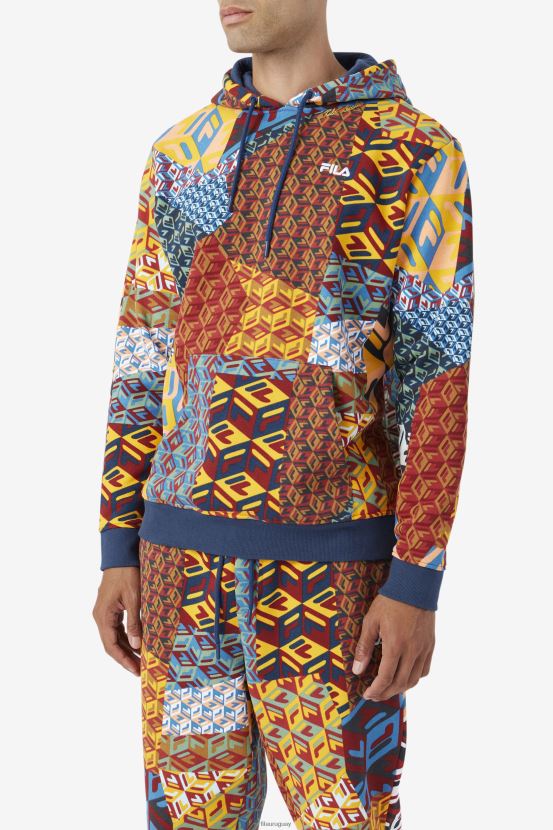 amarillo/océano FILA sudadera fila anja amarilla/océano 6L8PR2471