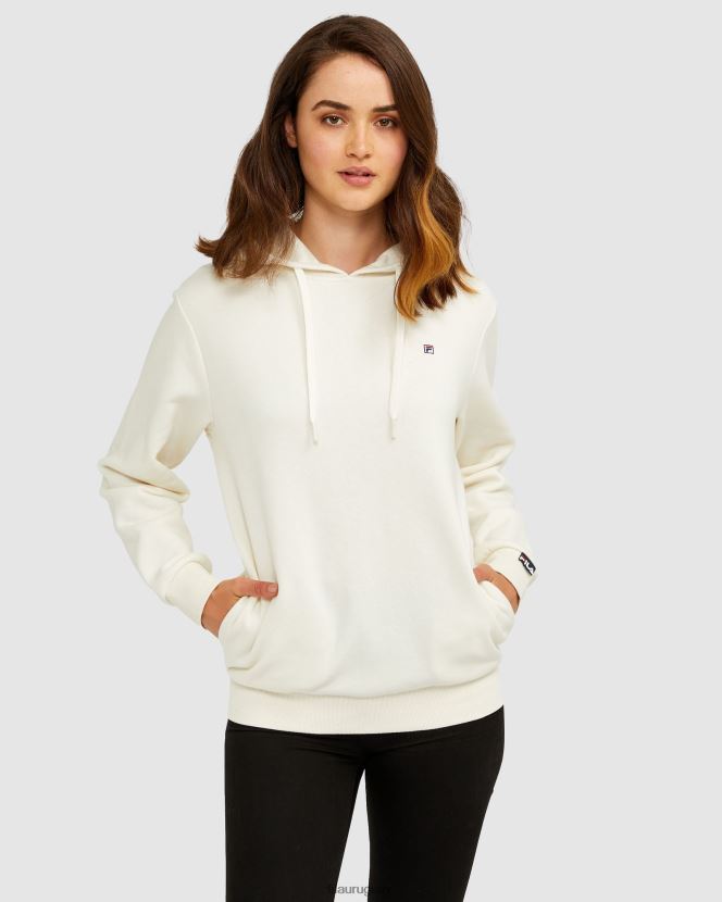 asilo blanco FILA sudadera con capucha fila white assylum unisex badge 2.0 6L8PR22638