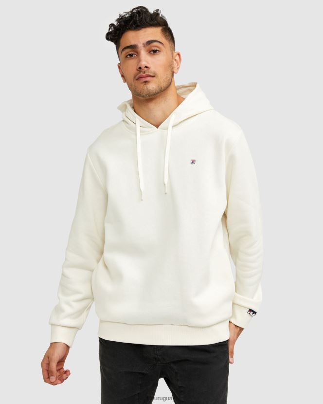 asilo blanco FILA sudadera con capucha fila white assylum unisex badge 2.0 6L8PR22638