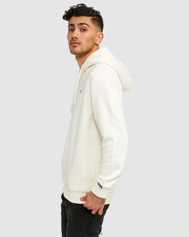 asilo blanco FILA sudadera con capucha fila white assylum unisex badge 2.0 6L8PR22638