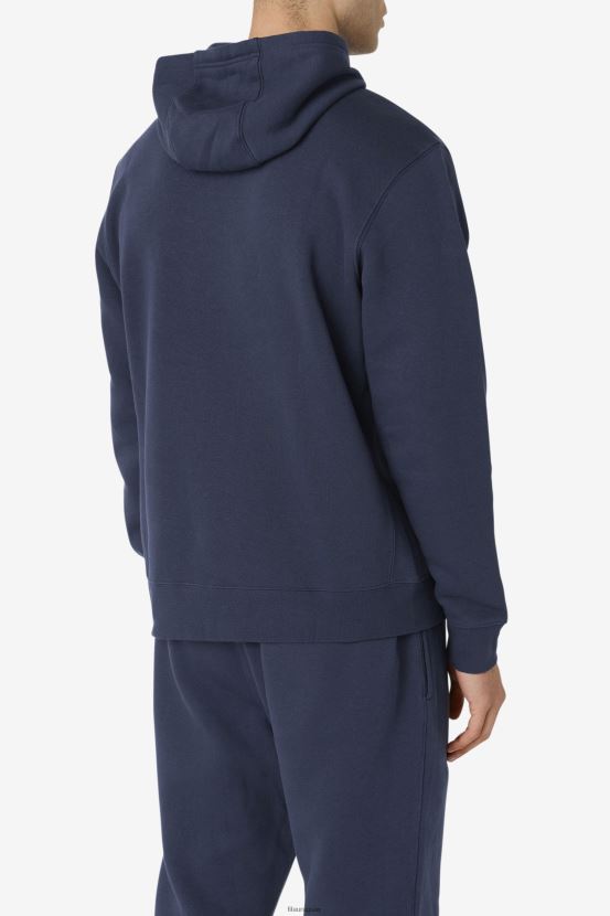 azul marino/blanco FILA sudadera con capucha fila algot azul marino/blanco 6L8PR2441