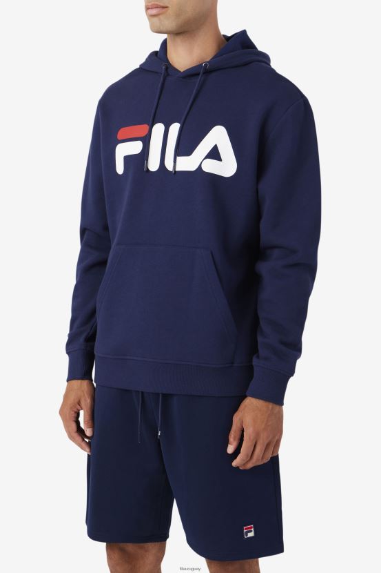 azul marino/blanco/rojo FILA sudadera con capucha samari azul marino/blanco/rojo fila 6L8PR2491