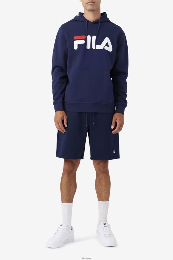azul marino/blanco/rojo FILA sudadera con capucha samari azul marino/blanco/rojo fila 6L8PR2491