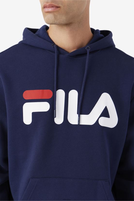 azul marino/blanco/rojo FILA sudadera con capucha samari azul marino/blanco/rojo fila 6L8PR2491
