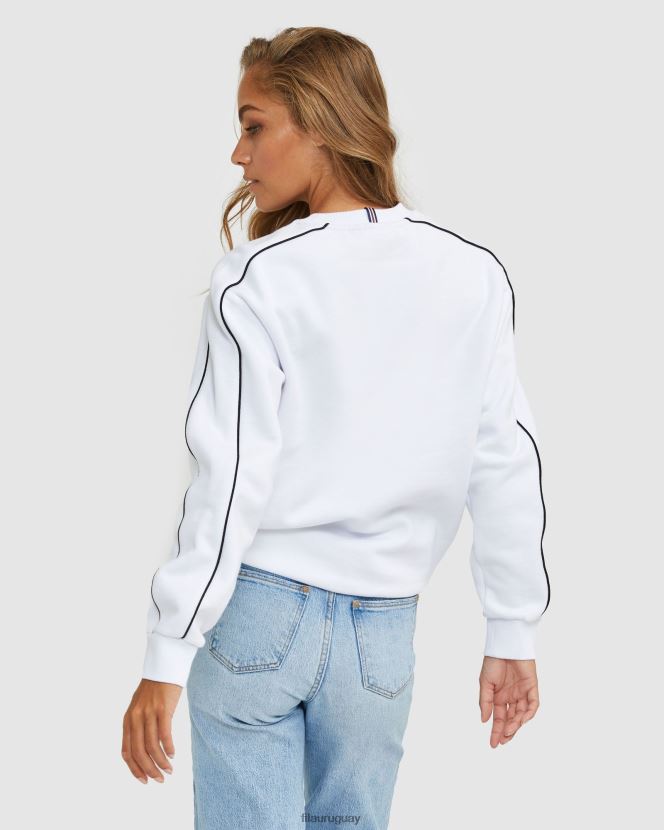 blanco FILA fila white unisex 6L8PR22590
