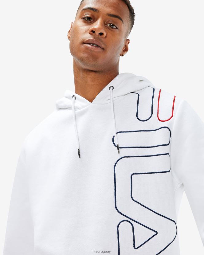 blanco FILA sudadera fila brando hombre blanca 6L8PR22605