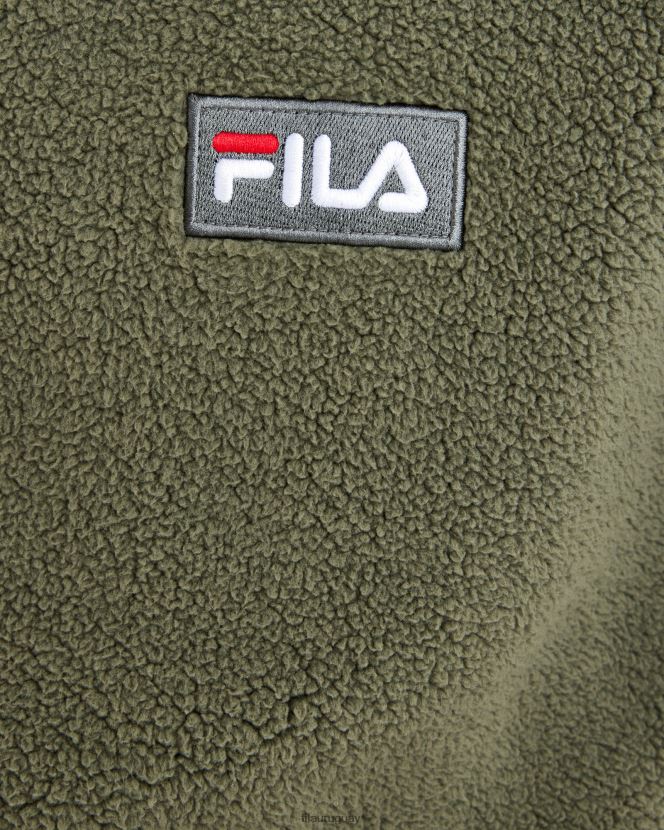 caqui FILA fila cole teddy qtr zip hombre caqui 6L8PR22627