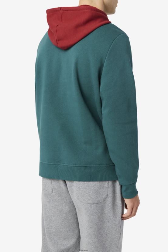 chinche de junio/ruibarbo/azafrán FILA fila harnoop sudadera con capucha junio bug/rhubarb/saffron 6L8PR2511