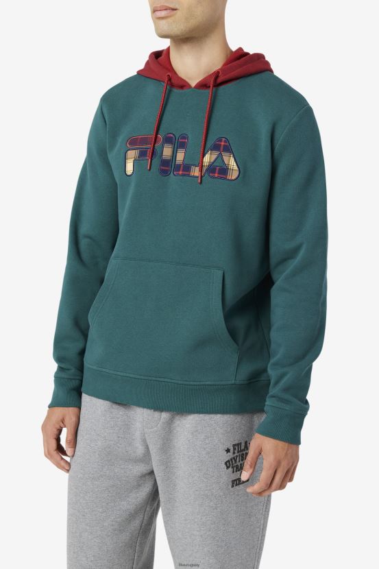 chinche de junio/ruibarbo/azafrán FILA fila harnoop sudadera con capucha junio bug/rhubarb/saffron 6L8PR2511
