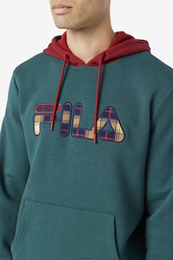 chinche de junio/ruibarbo/azafrán FILA fila harnoop sudadera con capucha junio bug/rhubarb/saffron 6L8PR2511
