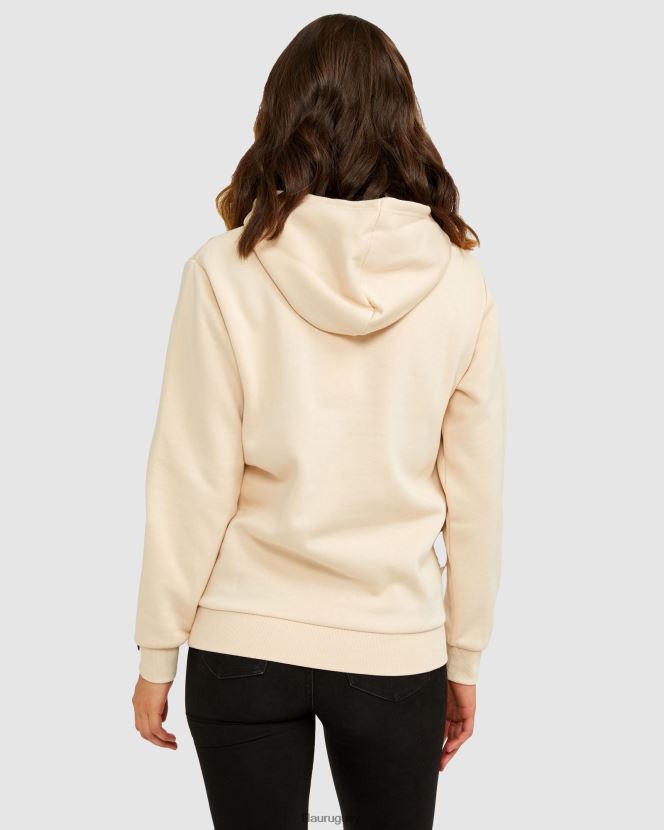 durazno almendrado FILA sudadera con capucha unisex badge 2.0 fila almendra melocotón 6L8PR22636