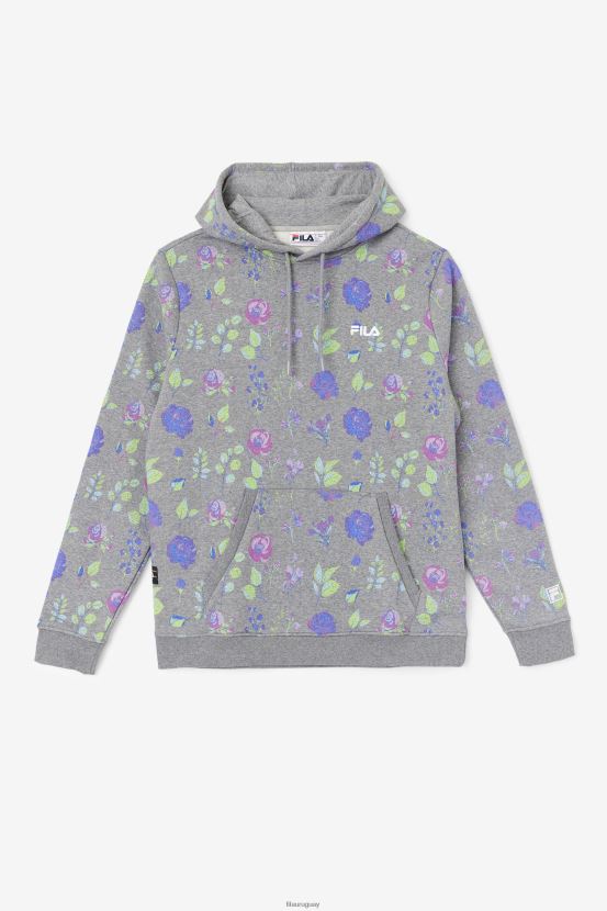 jaspeado/estampado floral FILA sudadera con capucha ashokane fila brezo/estampado floral 6L8PR2548