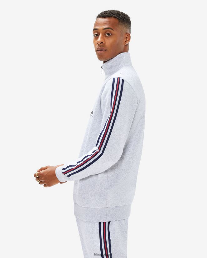 marga gris claro FILA fila aemero qtr zip hombre gris claro marle 6L8PR22617