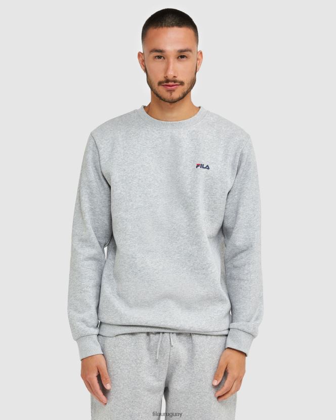 marga plateada FILA fila classic unisex crew 2 plata marle 6L8PR22485