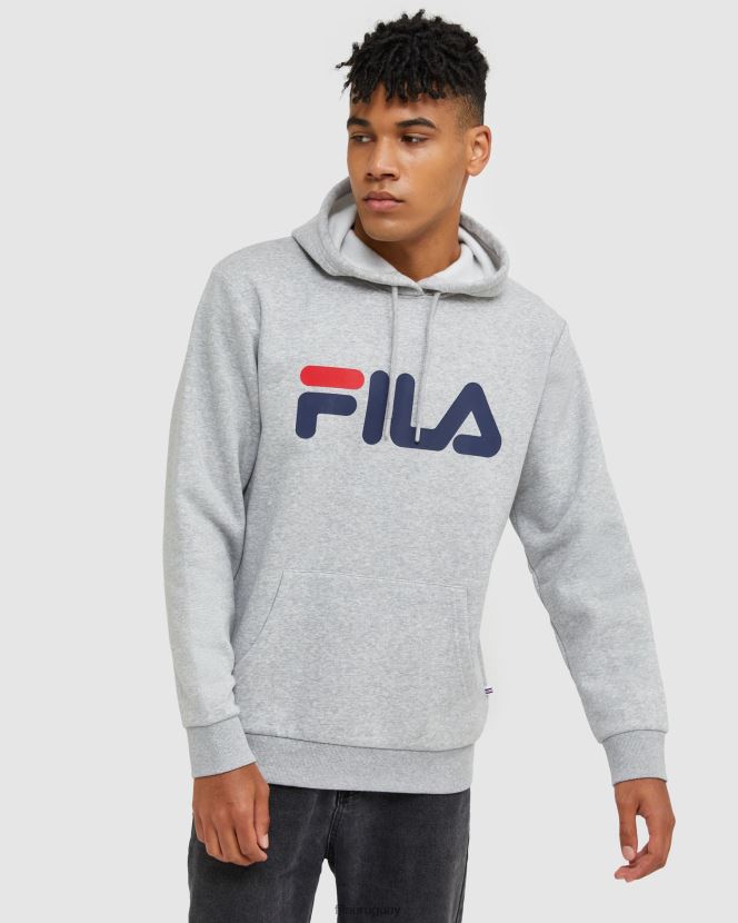 marga plateada FILA sudadera fila unisex clasica plateada marle 6L8PR22490