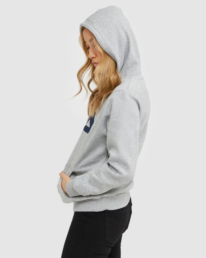 marga plateada FILA sudadera fila unisex clasica plateada marle 6L8PR22490