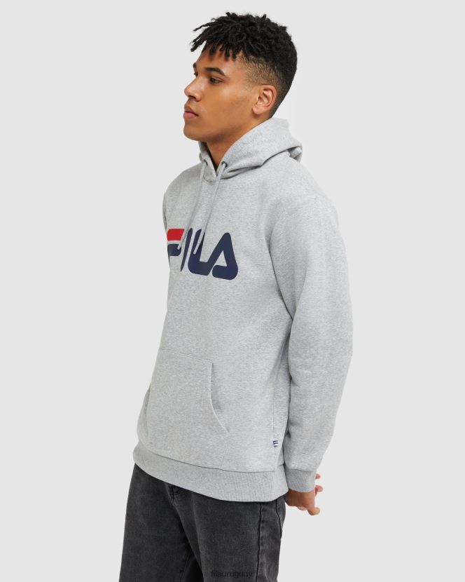 marga plateada FILA sudadera fila unisex clasica plateada marle 6L8PR22490