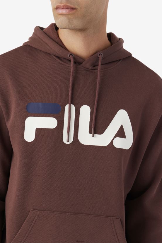 marrón piedra/garceta/azul marino FILA sudadera con capucha fila samari marrón piedra/garceta/azul marino 6L8PR2489