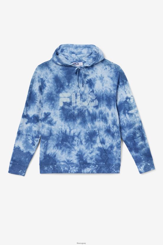 mayólica azul/piedra FILA sudadera con capucha moshi mayólica azul/piedra fila 6L8PR2521