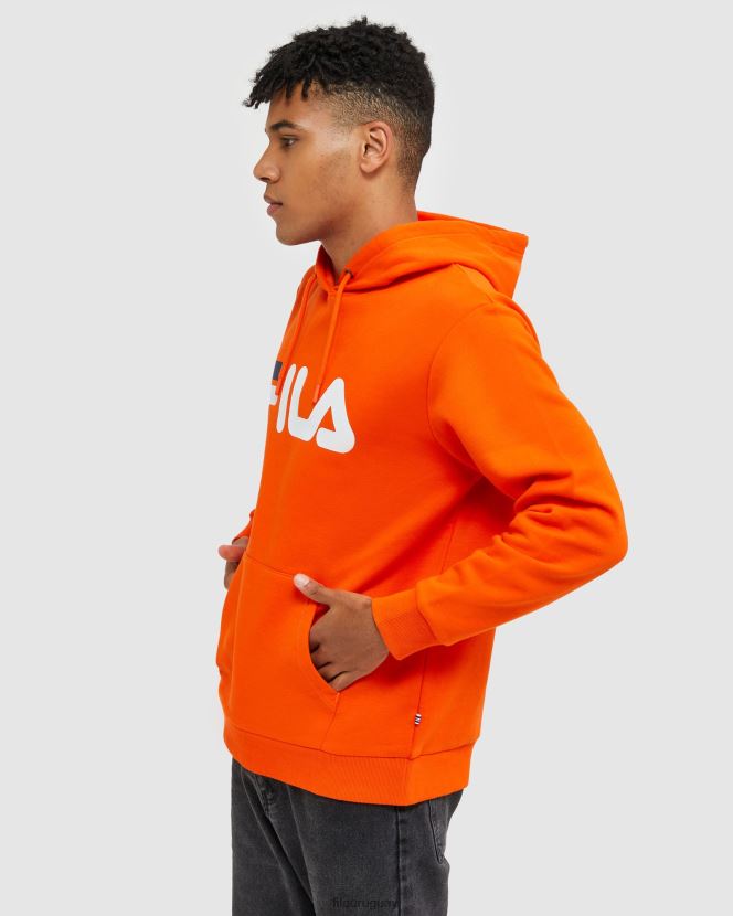 naranja roja FILA capucha unisex clásica fila rojo naranja 6L8PR22492