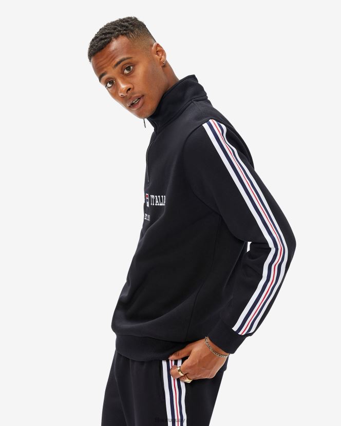 negro FILA fila aemero qtr zip hombre negro 6L8PR22594