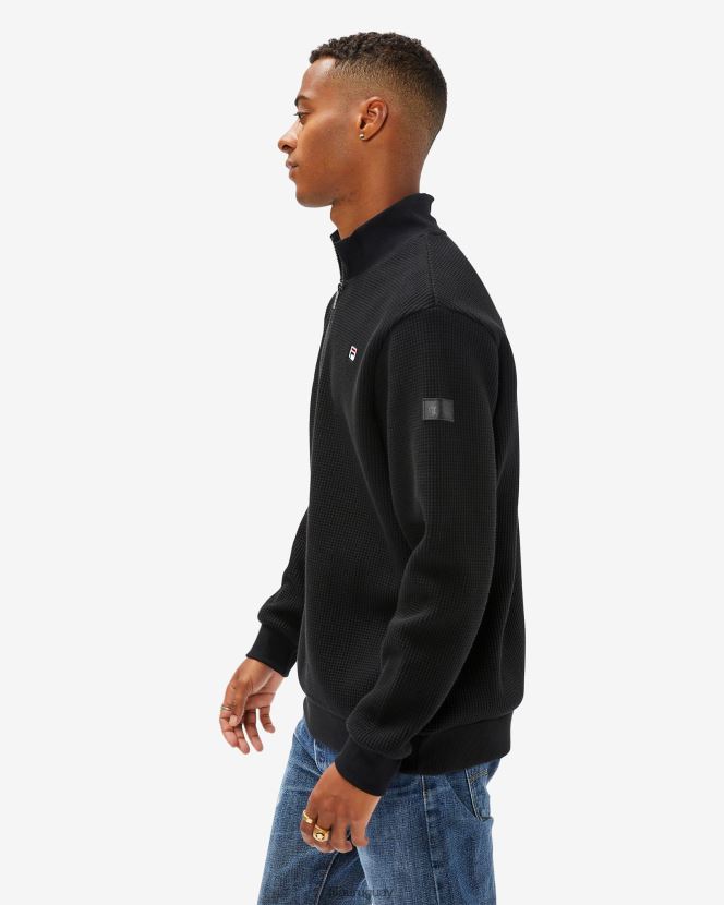 negro FILA insignia de hombre negra 2.0 qtr zip fila 6L8PR22604