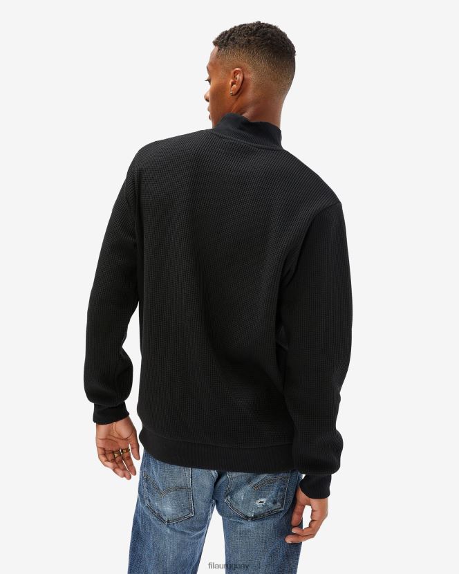negro FILA insignia de hombre negra 2.0 qtr zip fila 6L8PR22604