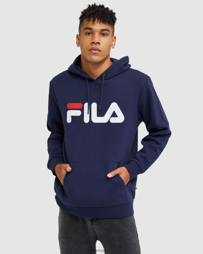 nueva marina FILA capucha clásica unisex fila new marino 6L8PR22486