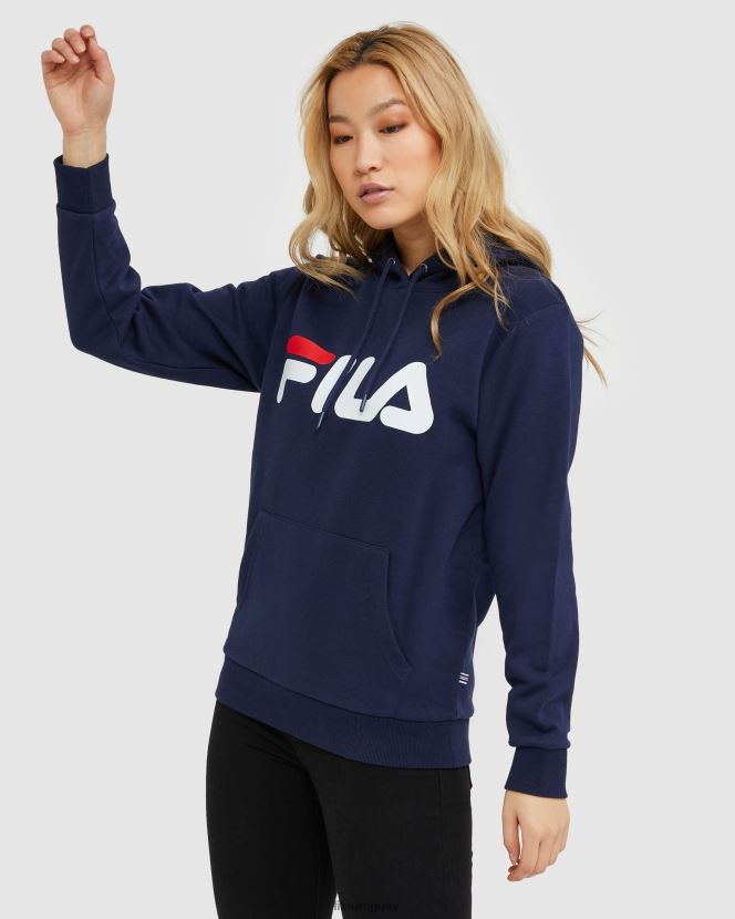 nueva marina FILA capucha clásica unisex fila new marino 6L8PR22486