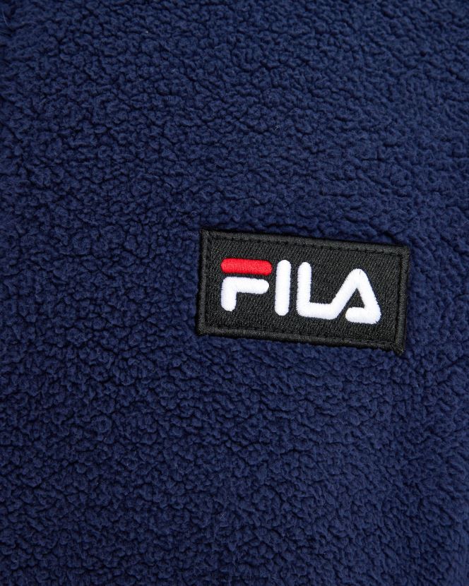 nueva marina FILA fila cole teddy qtr azul marino para hombre 6L8PR22610